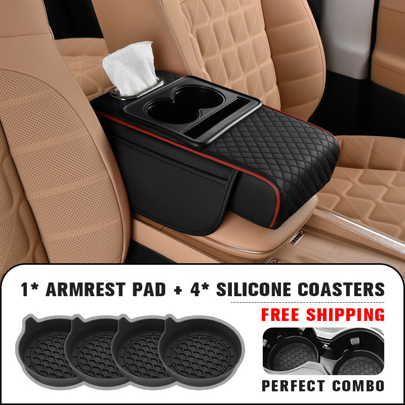 🔥2025 Hot sale🔥Integrated Pressurized Multifunctional Car Armrest Heightening Pad