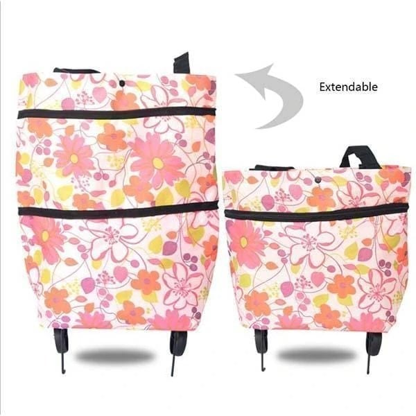 š„HOT SALE 50% OFFš„Foldable 2-in-1 Shopping Bag