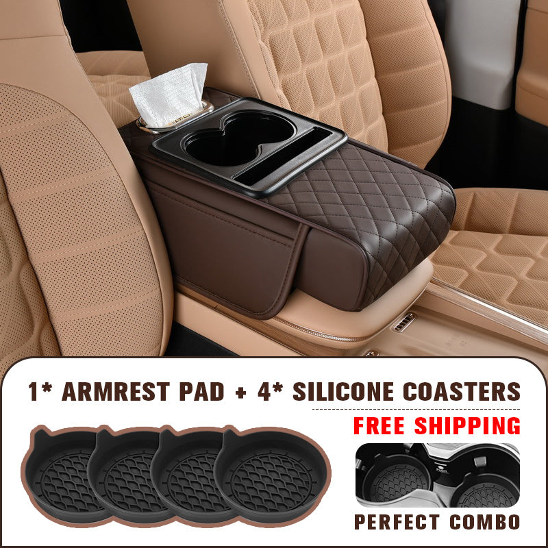 🔥2025 Hot sale🔥Integrated Pressurized Multifunctional Car Armrest Heightening Pad