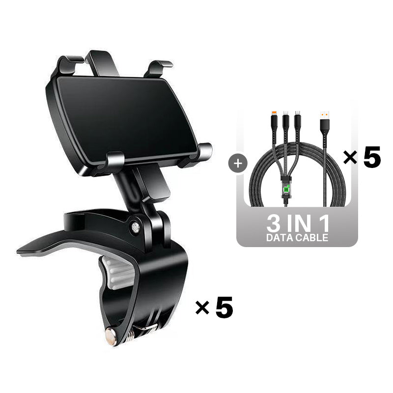 š„2025 Limited Time Sale - 50% OFFš„360 Degree Rotation Dashboard Car Phone Holderš