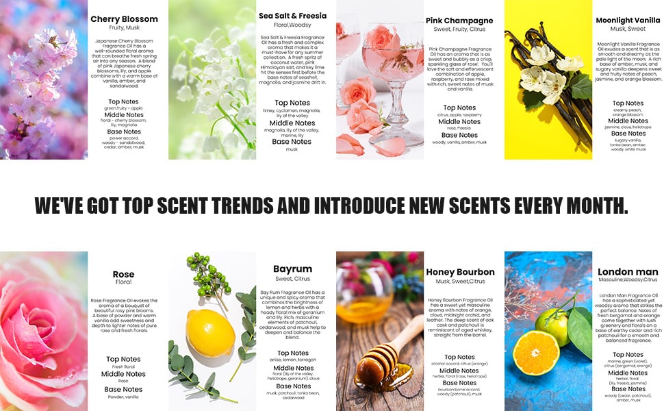 Scented Car Freshener - Car Air Freshener Diffuser - Last 60+ Days