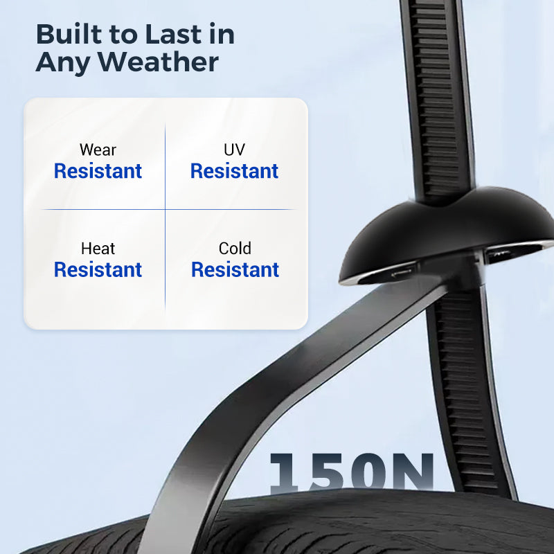 ✨Industrial Strength Cable Ties - Secure Fasteners for Home & DIY