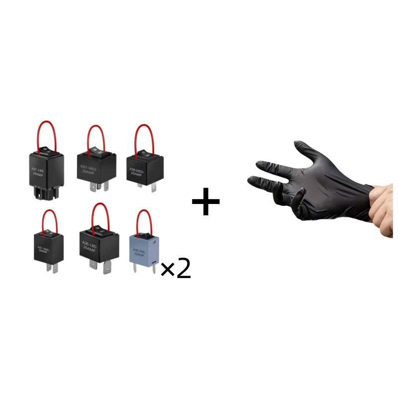 Automotive Relay Tester and Bypass Jumper Set