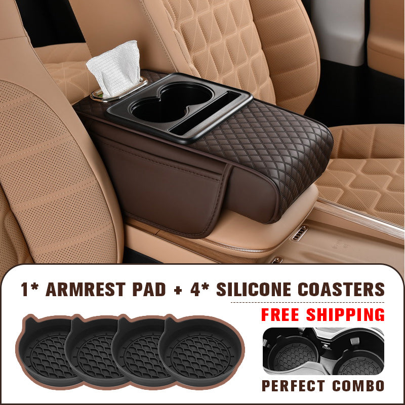 🔥2025 Hot sale🔥Integrated Pressurized Multifunctional Car Armrest Heightening Pad