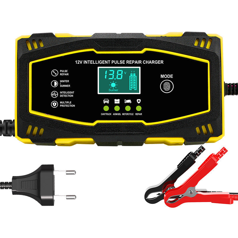 Portable Smart Car Battery Chargerš