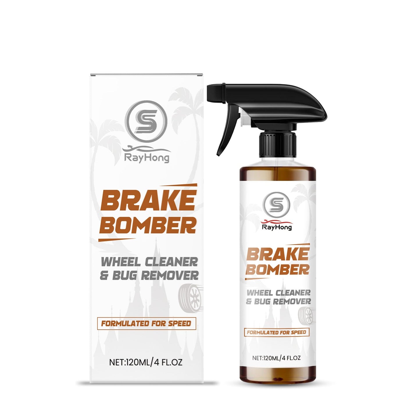 Powerful Wheel and Tire Cleaner Spray
