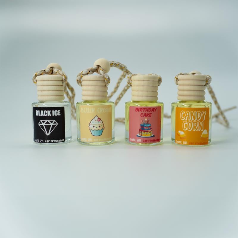 Scented Car Freshener - Car Air Freshener Diffuser - Last 60+ Days