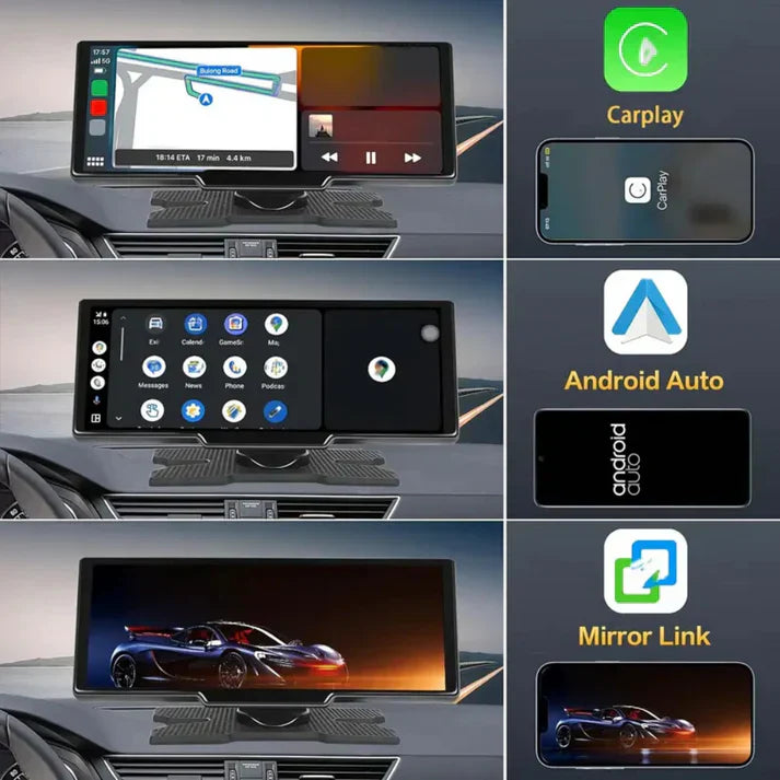 💥2025 New Hot Sale💝CarPlay Screen with Front Camera | Supreme Technology®✈️ Free Shipping