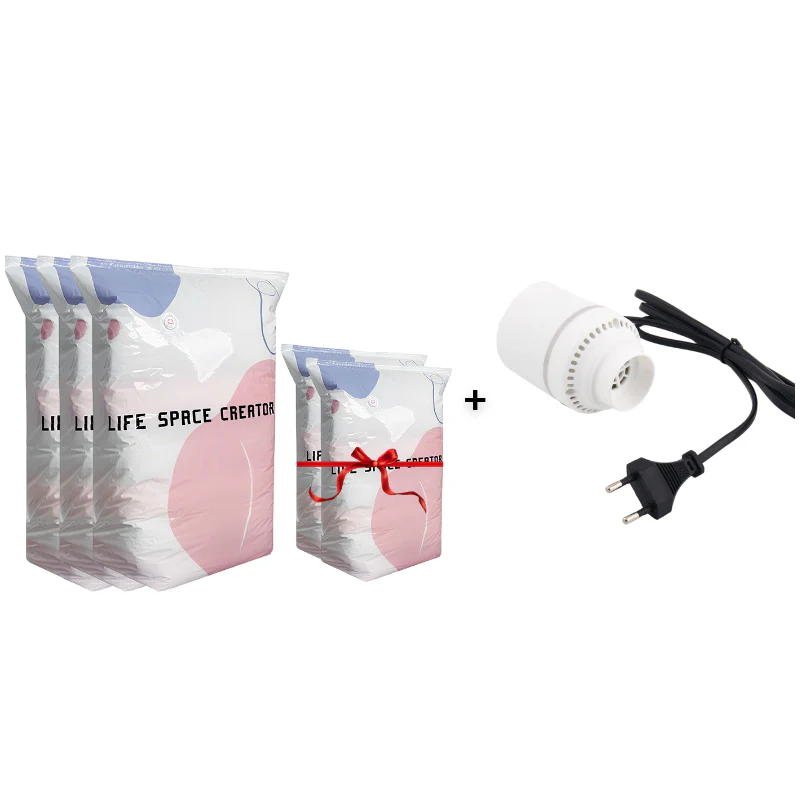 ๐ฅ๐จ 50% OFF! ๐งณ No-Pump Vacuum Storage Bags โ 3 Second Compression, 90% Space Saved, Air Valve Design โ PA+PE Anti-Mould & Moisture Proof โ for Clothes, Bedding, Travel โ Extra Large Sizes