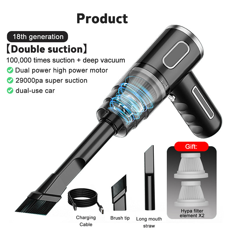 📢📢50% OFF !! ⏰Wireless Car Vacuum Cleaner