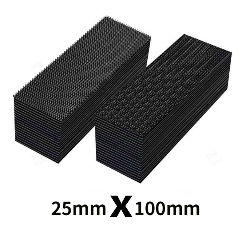 🚗🔩 “Footpad shifting? Strong adhesive holds it firmly in place!”