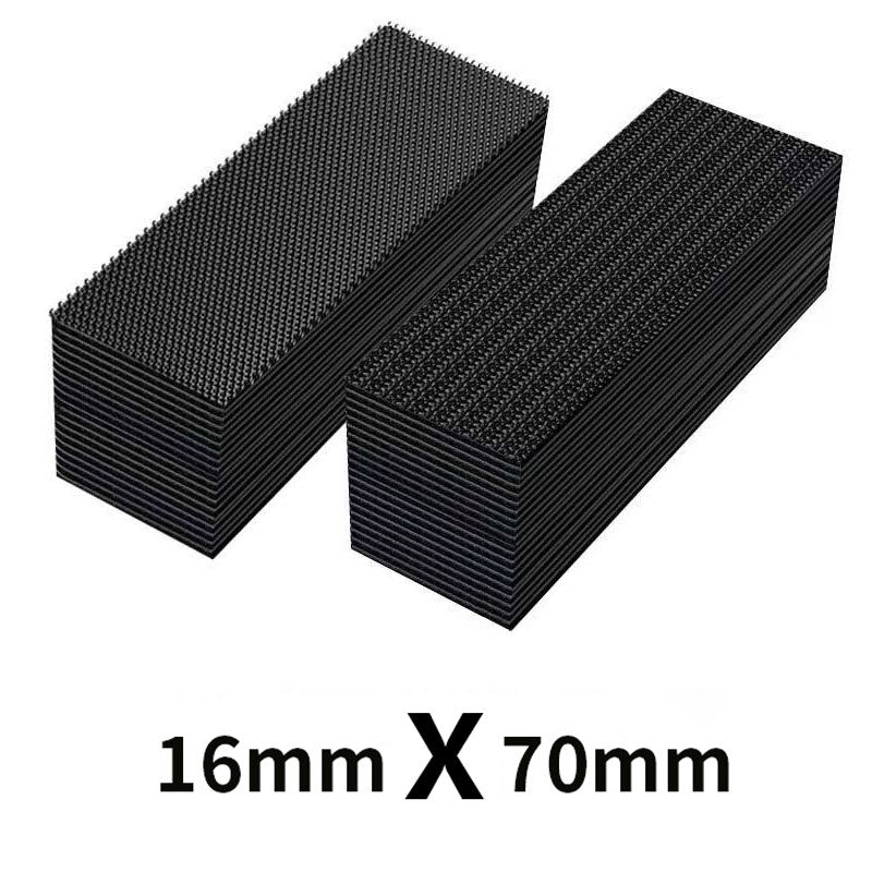 🚗🔩 “Footpad shifting? Strong adhesive holds it firmly in place!”