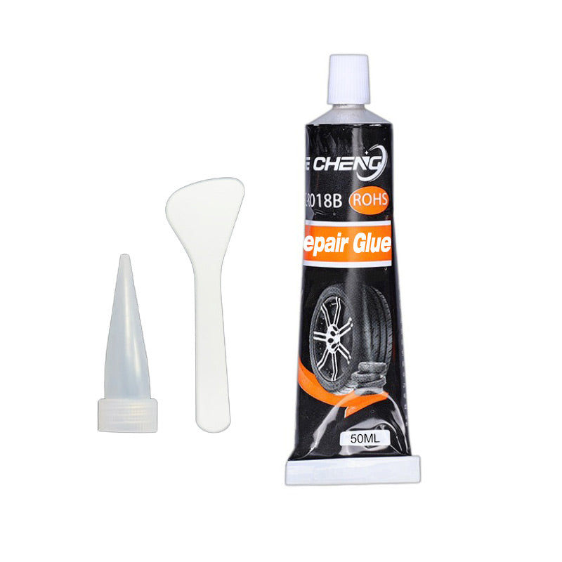 Christmas Sale - BUY 1 GET 1 FREE- Waterproof & High Temperature Resistant Tire Repair Glue - Suitable For Cars, Motorcycles, Bicycles