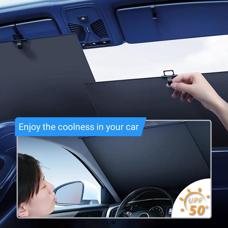 Car Windshield Sun Shade Set