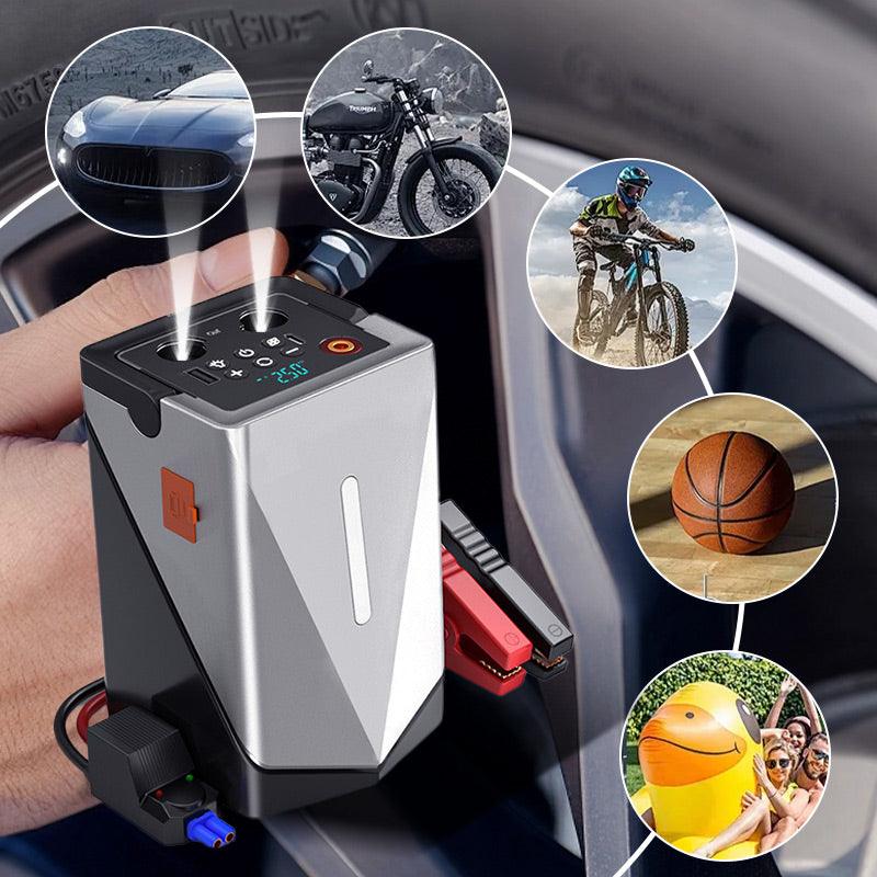 💥💥💥Multifunctional Jump Starter with Air Pump & Blower(Providing for your safety)