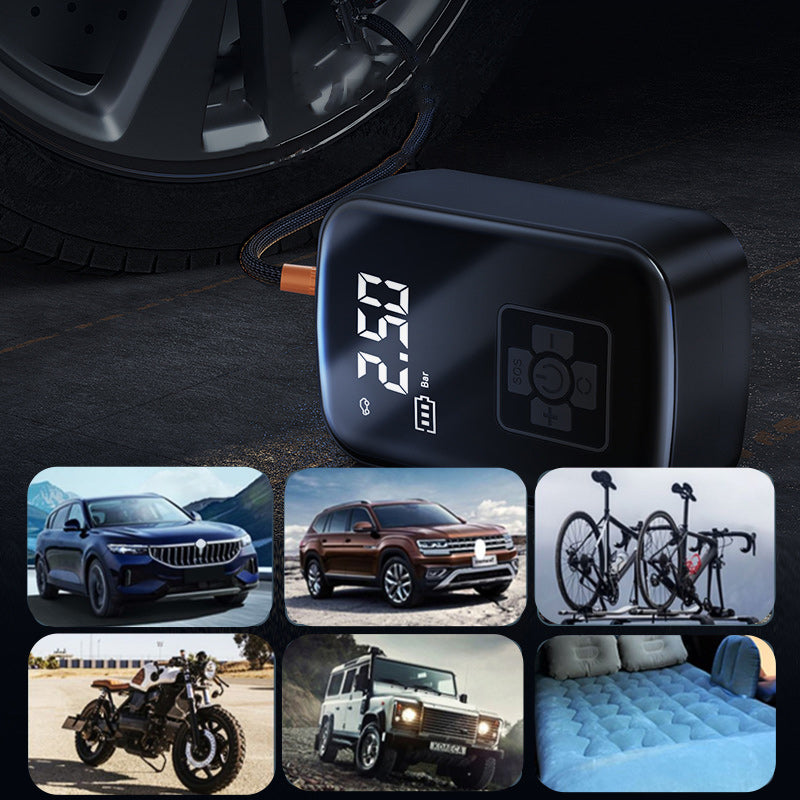 🔥 HOT SALE 50% OFF🔥🚗💨Portable Multifunctional Cordless Inflatable Pump