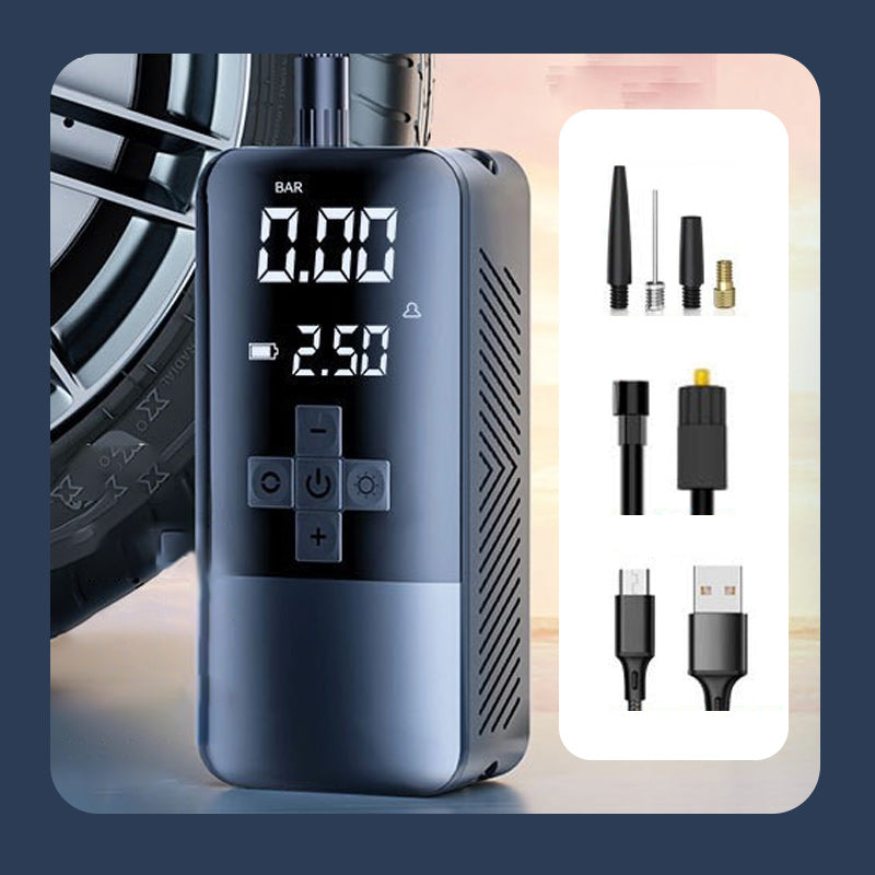 🔥 HOT SALE 50% OFF🔥🚗💨Portable Multifunctional Cordless Inflatable Pump