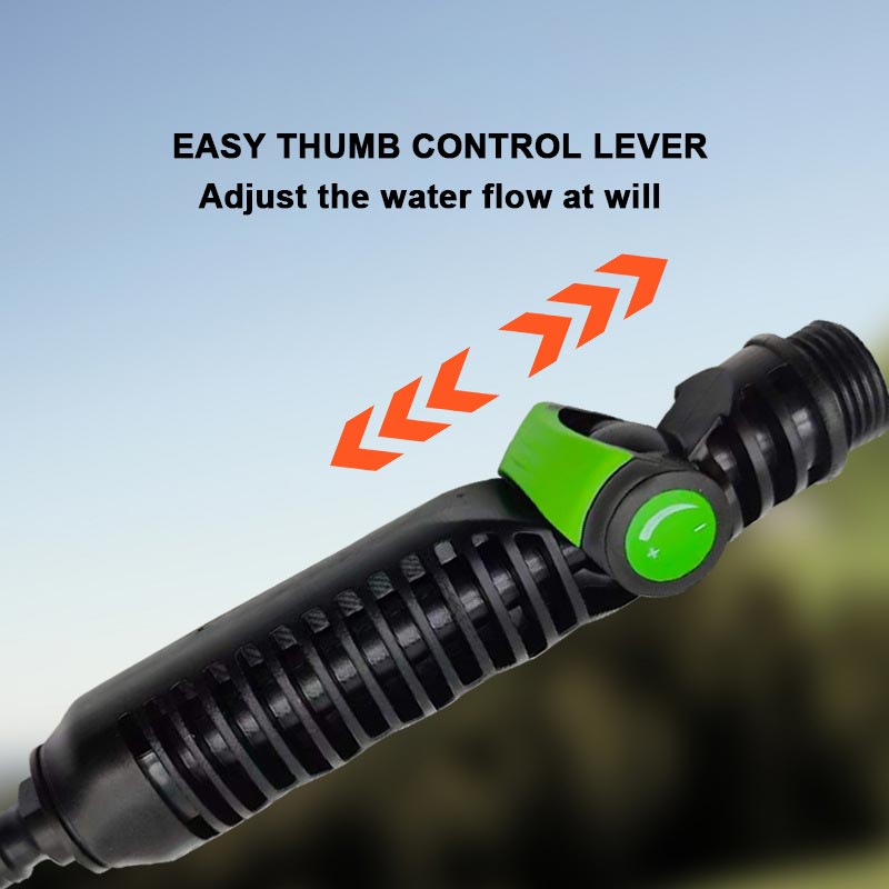 Pressurized 360-degree Flexible Spray Head for Gardening/ Car Washing