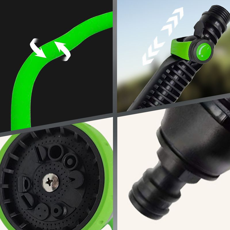 Pressurized 360-degree Flexible Spray Head for Gardening/ Car Washing