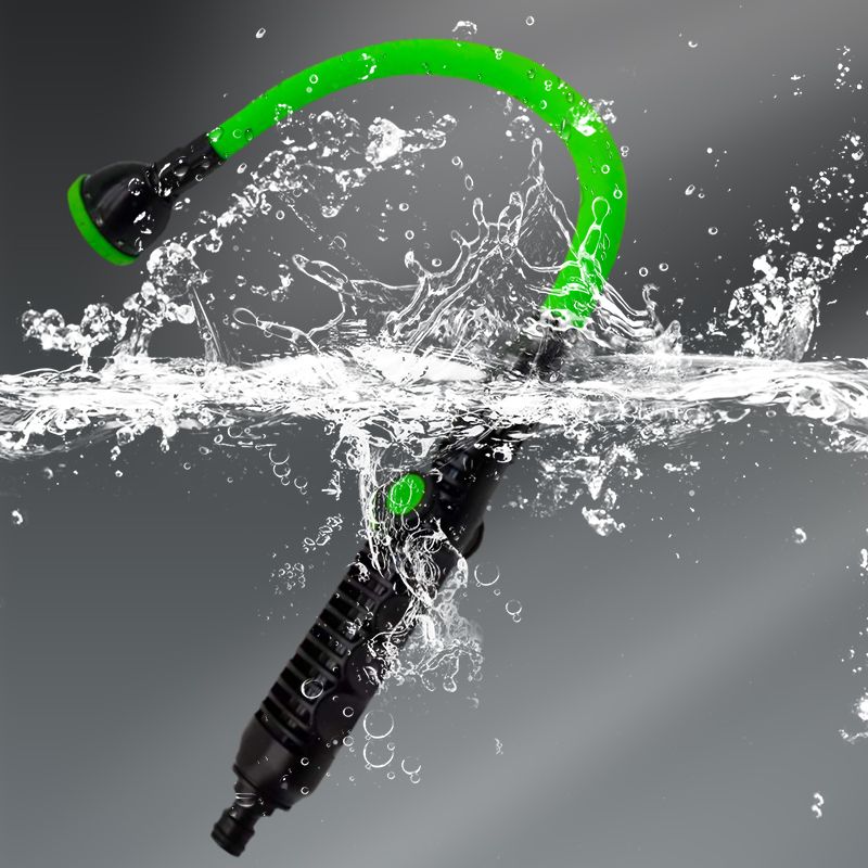 Pressurized 360-degree Flexible Spray Head for Gardening/ Car Washing