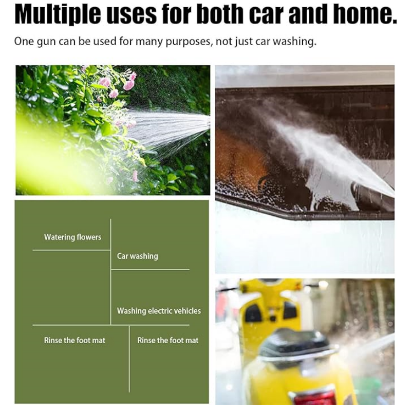 High-Pressure Hose Nozzle Sprayer with Water Pipe