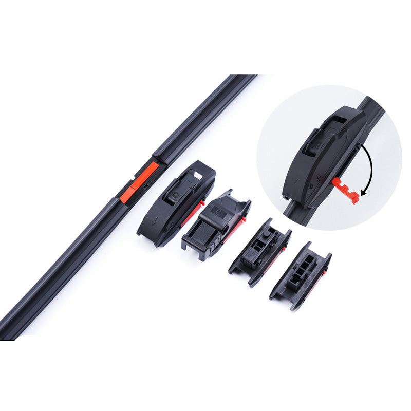 šSilent Four-Layer Rubber Strip Windshield Wipers for Car