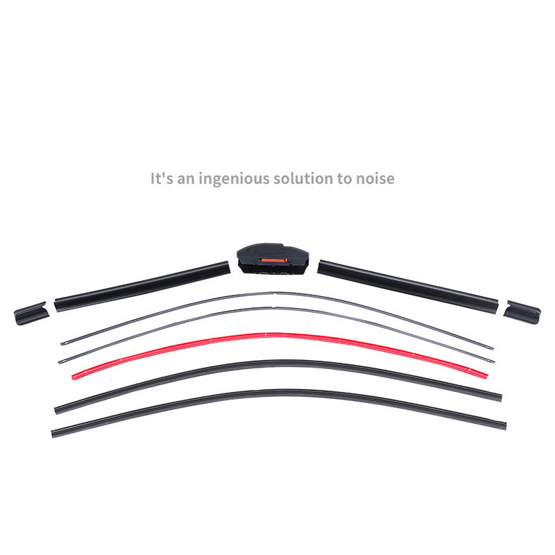 šSilent Four-Layer Rubber Strip Windshield Wipers for Car