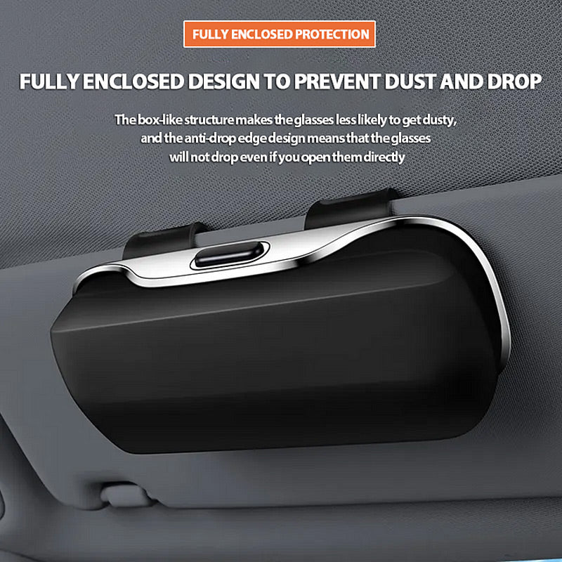 Car All-Inclusive Sun Visor Glasses Storage Box