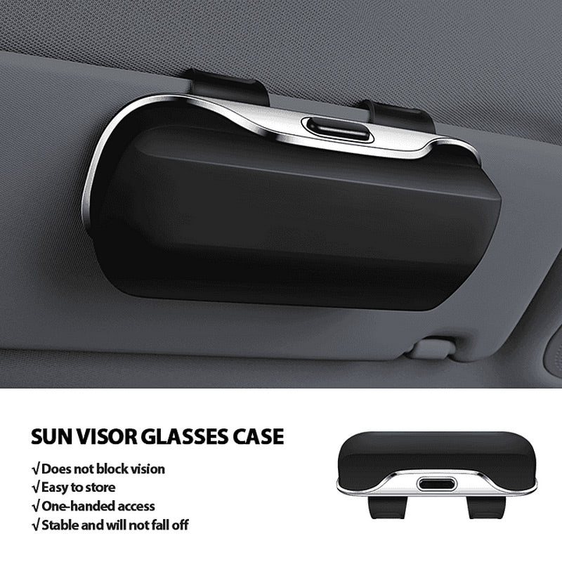 Car All-Inclusive Sun Visor Glasses Storage Box