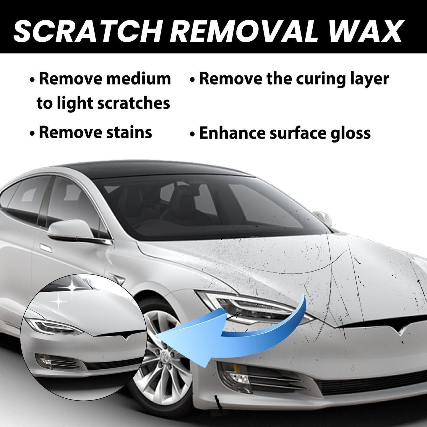 š„Car scratch repair waxš§ØA must-have brand new car