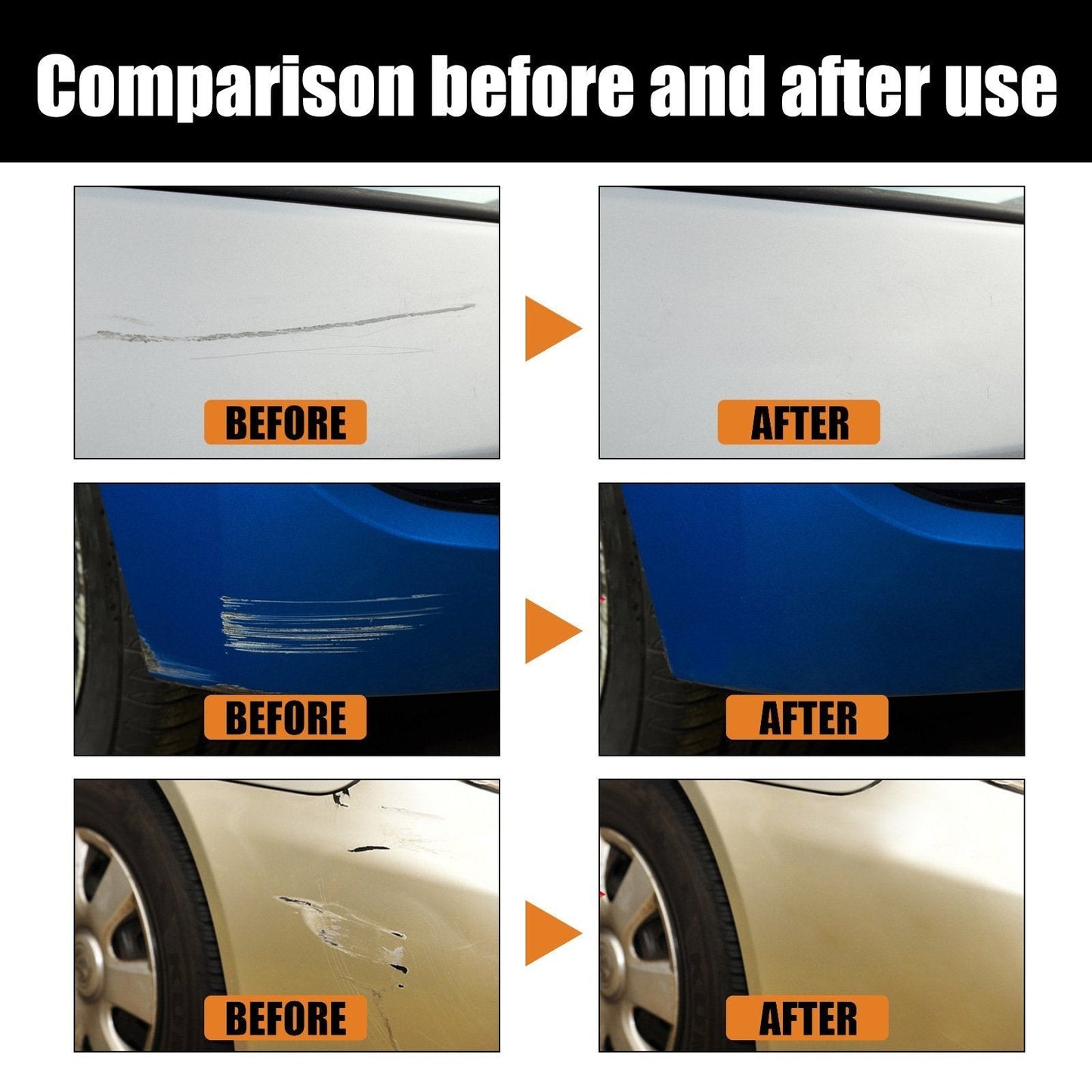 š„Car scratch repair waxš§ØA must-have brand new car