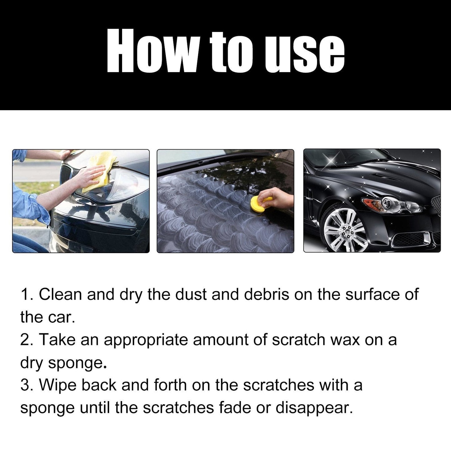 š„Car scratch repair waxš§ØA must-have brand new car