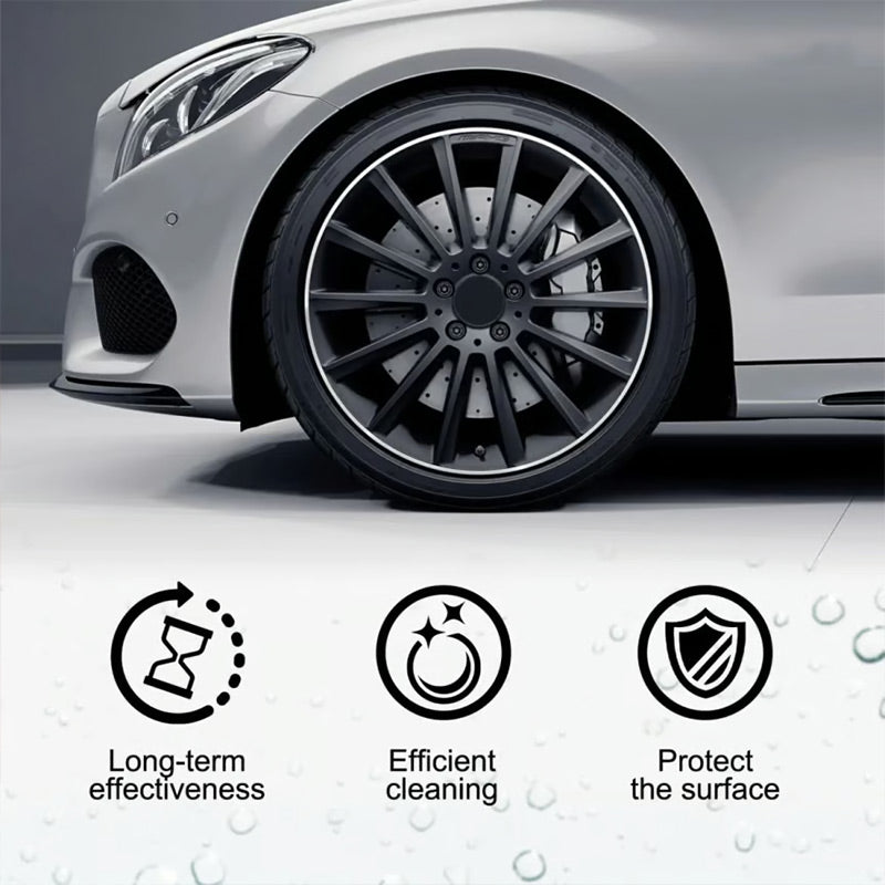 Versatile Lasting Hydrophobic Car Tire Polishing Cleaner Paste