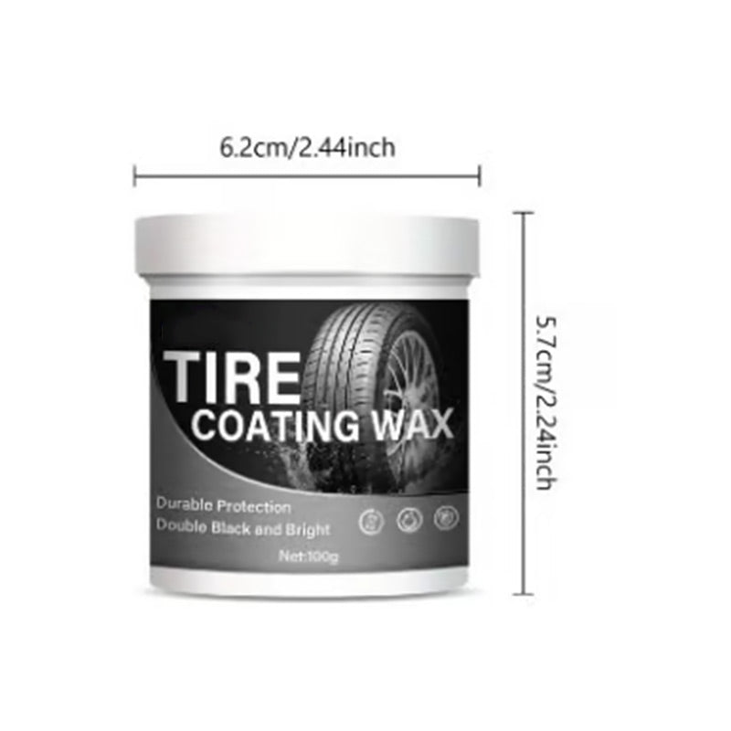 Versatile Lasting Hydrophobic Car Tire Polishing Cleaner Paste