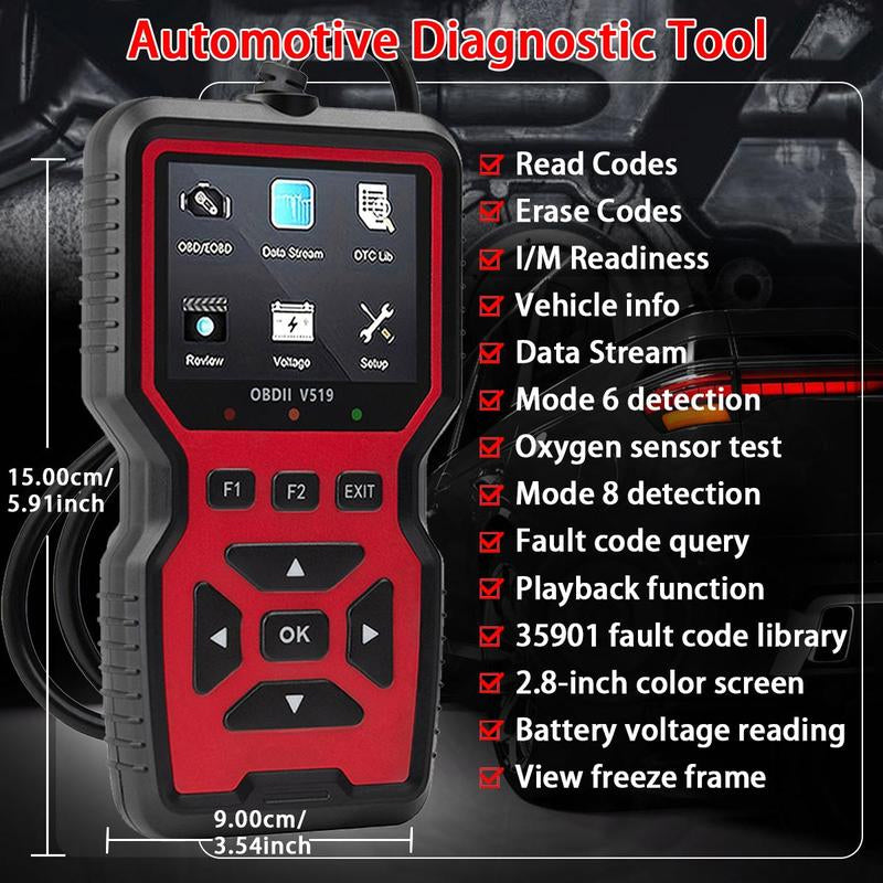 🔥Hot Sale🔥OBD2 Scanner Car Engine Diagnostic Tool(Save $100 – Diagnose issues yourself, skip the garage markup! 💸)
