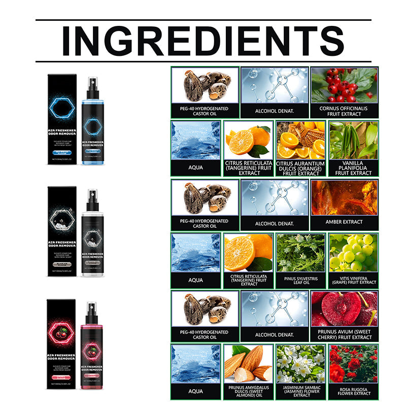 Odor-Removing Long-lasting Air Freshener for Cars