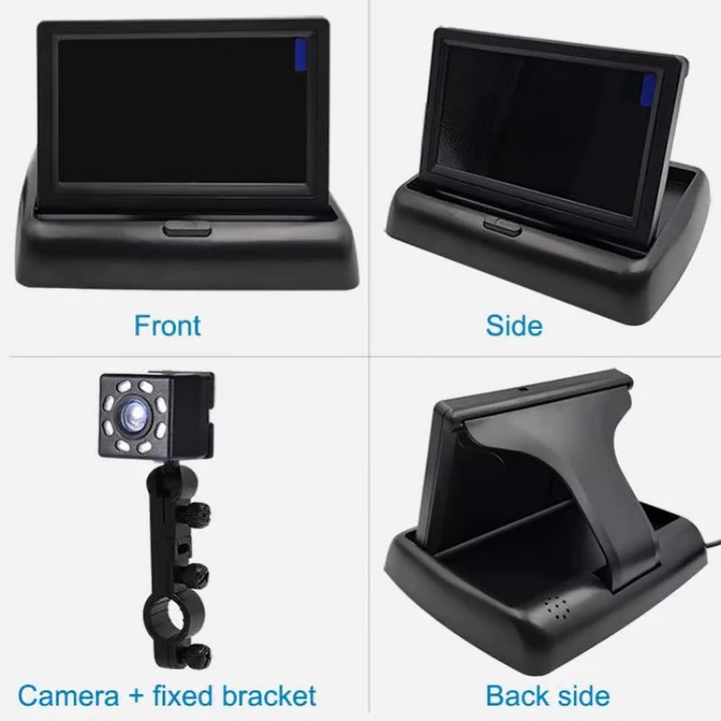 Mini Folding Car Baby Mirror Monitor