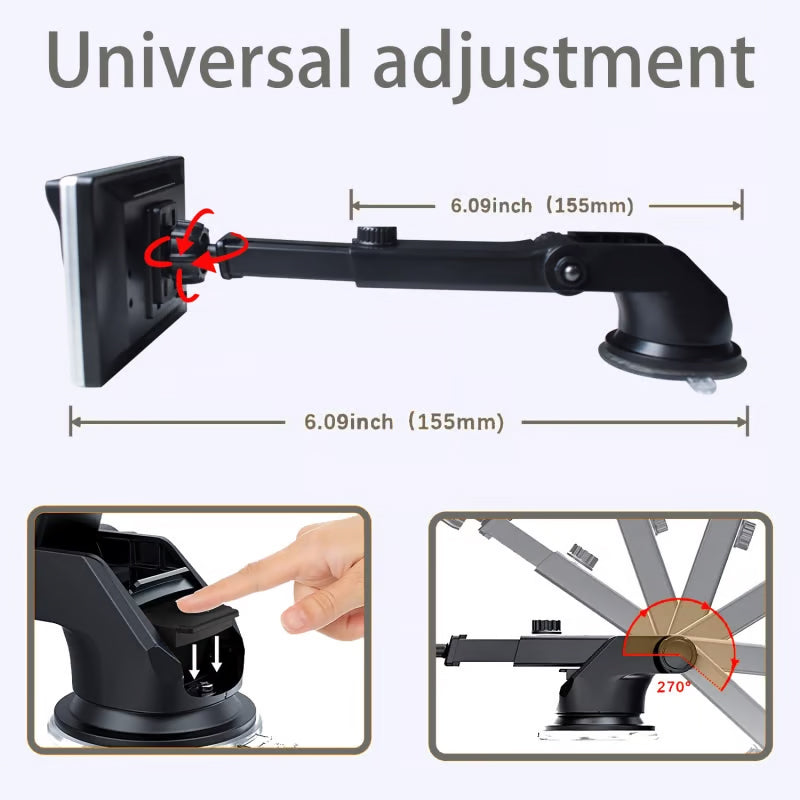 Mini Folding Car Baby Mirror Monitor