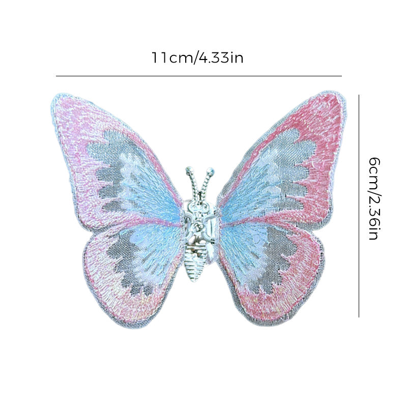 🔥2025 SALE - Embroidery Butterfly Decoration🚗🦋