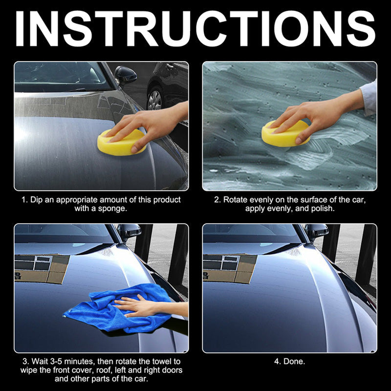 Car Coating Wax Kit