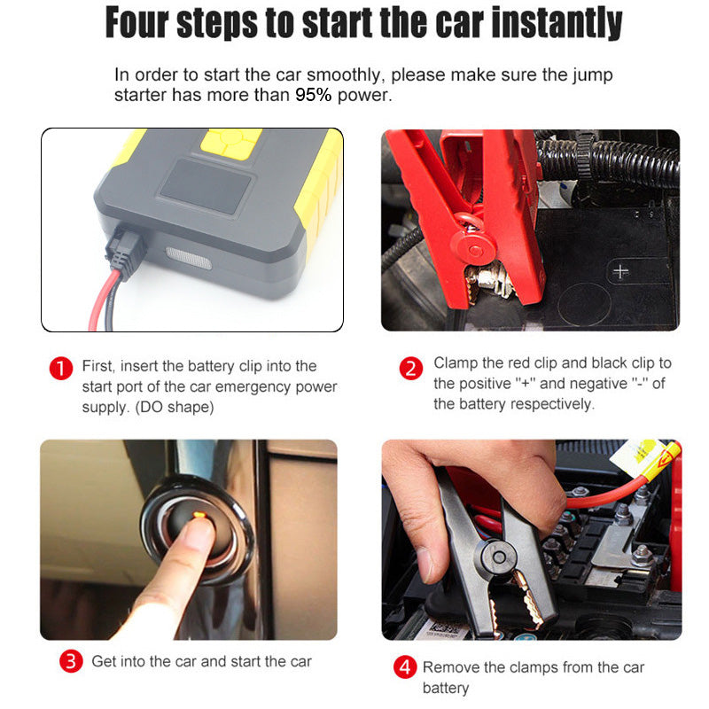 Smart Jump Starter & Air Compressor