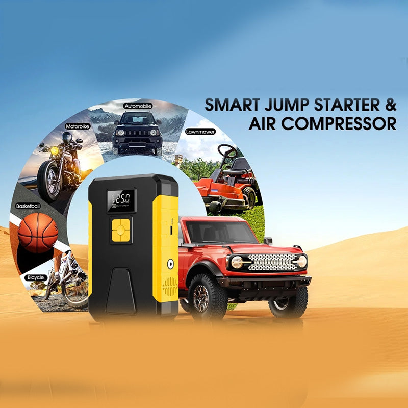 Smart Jump Starter & Air Compressor