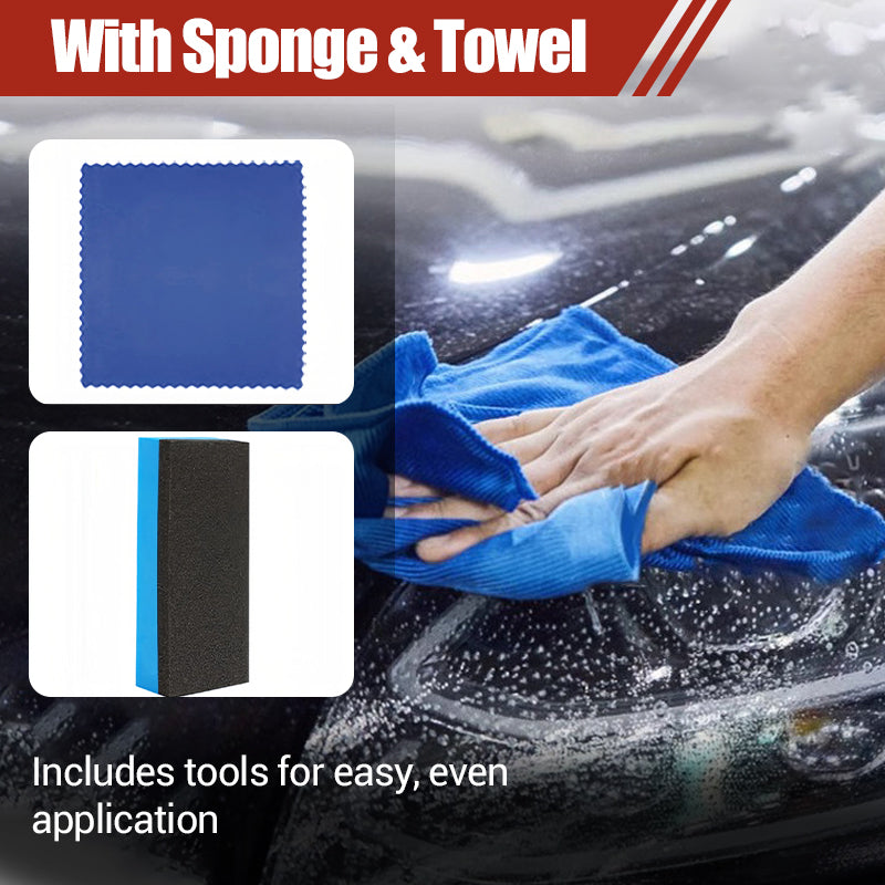 180ml Professional Car Headlight Restorer with Sponge(50% OFF)