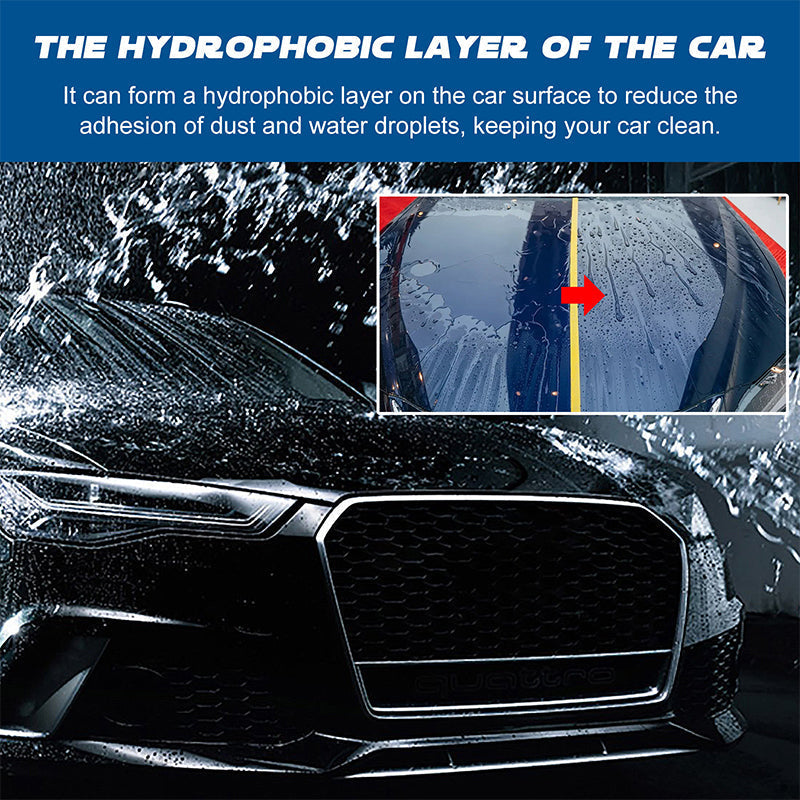 ✨Gentle Effective Car Cleaning Spray Free Sponge & Cloth