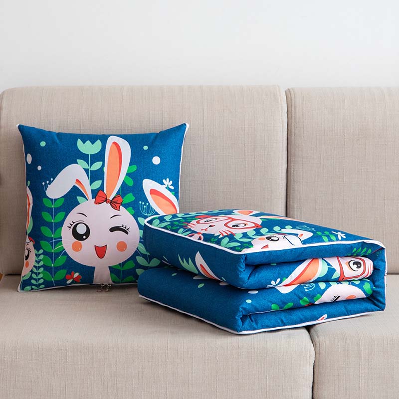 2-in-1 Stylish Soft Convertible Pillow Blanket