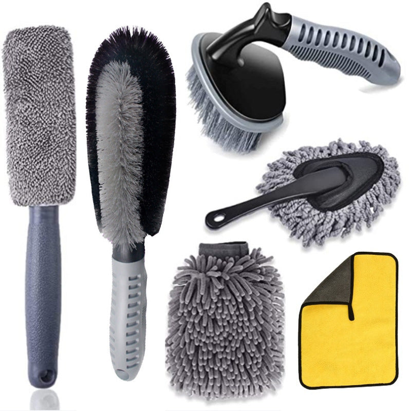 7PCS Scratch-Free Car Wheel Brush Set
