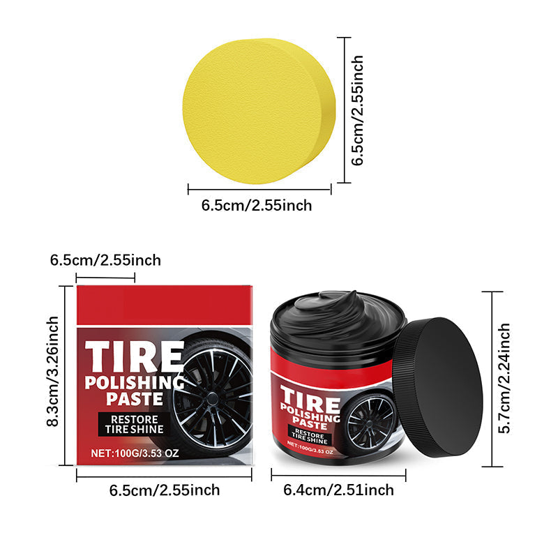 š„Hot Sale Deals-Wheel Shine Balm with Sponge Applicator