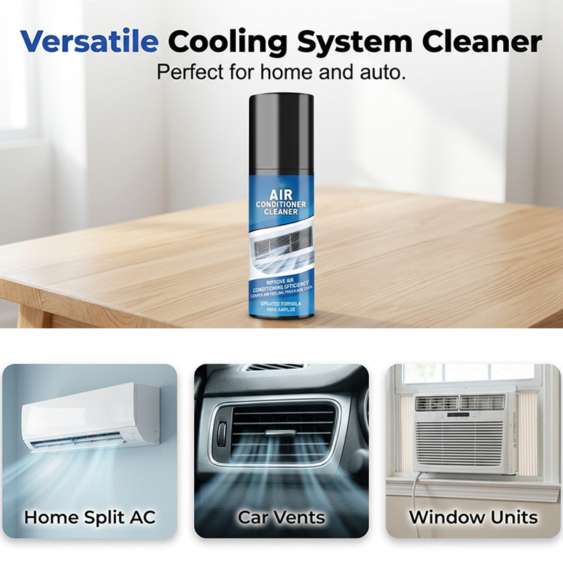 🧼❄️ Foaming Air Conditioner Cleaning Spray – No-Rinse, Removes Dirt and Kills Germs – Pay on Delivery ✨✅
