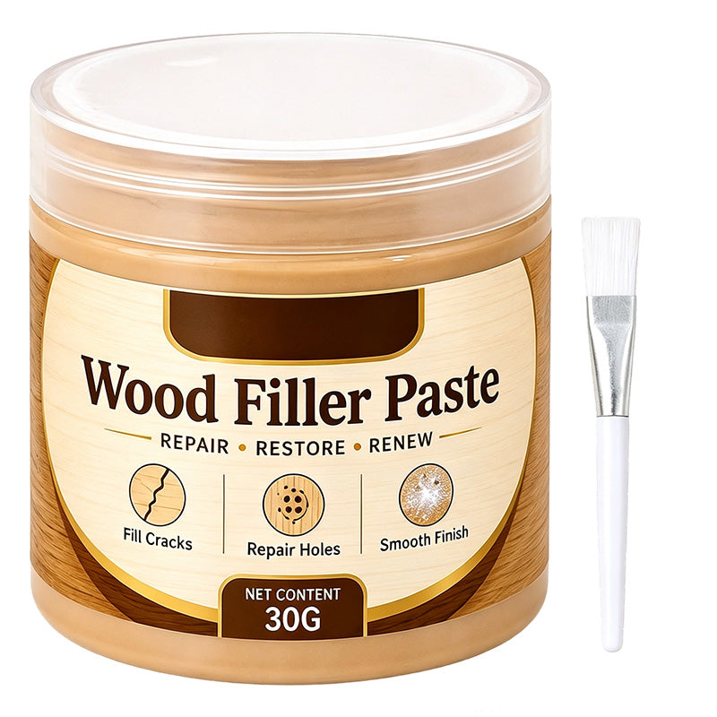 Wood Filler Paste for Furniture Crack & Hole Repair Kit