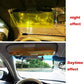 Anti-refleks sikkerhed dag og nat kørsel bil visir extender